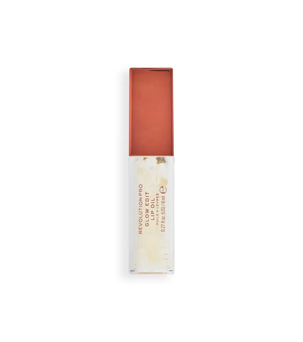 Revolution Pro, Glow Edit, Shimmer, Lip Oil, Clear, 8 ml
