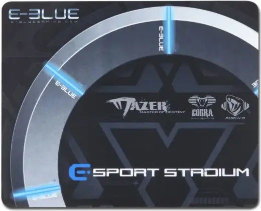 E-Blue Arena gaming mouse pad black | blue (260x210mm)