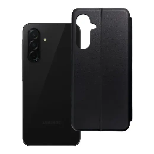Forcell Elegance grāmatveida maciņš telefonam Samsung Galaxy A26 5G (A266) melns