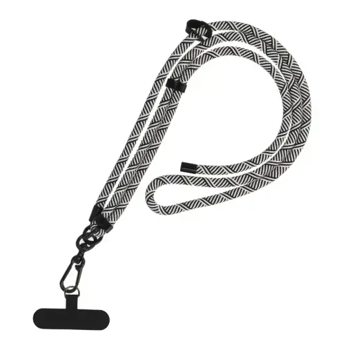 Phone lanyard GC-M2 white-black