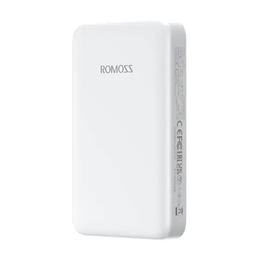 Romoss WSC10 ārējais akumulators (powerbank) | 10000 mAh | 20W | USB-C, MagSafe | balts