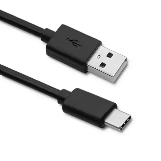 Qoltec datu pārraides un uzlādes vads | USB-A uz USB-C | 1.2m