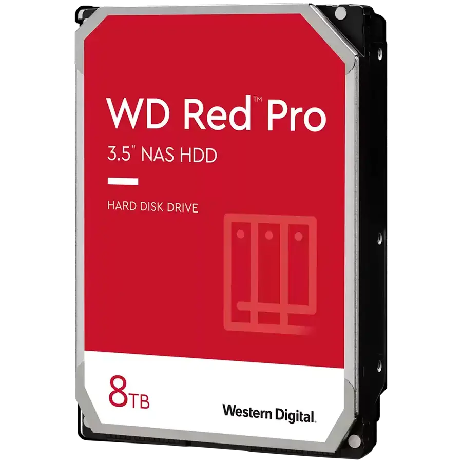 WD Red Pro WD8005FFBX - hard drive - 8 TB - SATA 6Gb|s