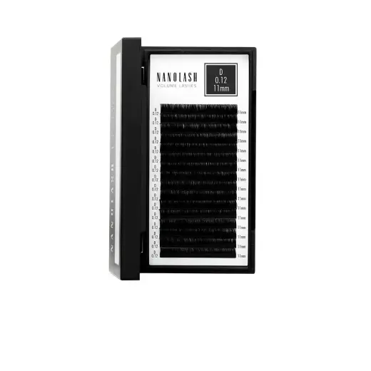 Nanolash - Volume Lashes Pestanas Postizas 012 D 11 Mm 1 U