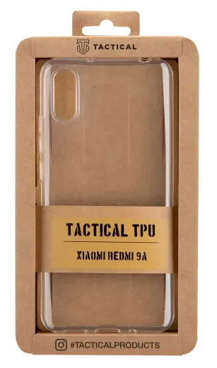 Tactical TPU Cover Transparent for Xiaomi Redmi 9A|9AT