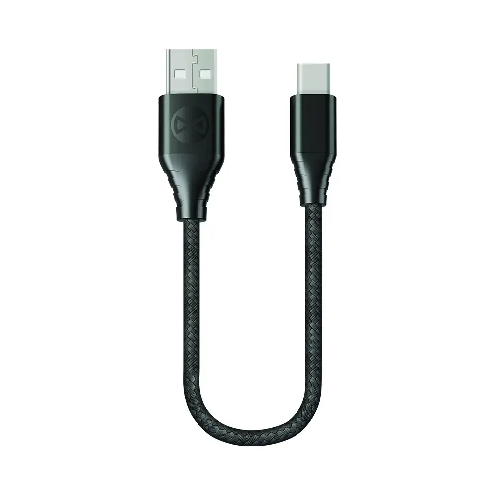 Forever Core cable USB - USB-C 0,2 m 3A black