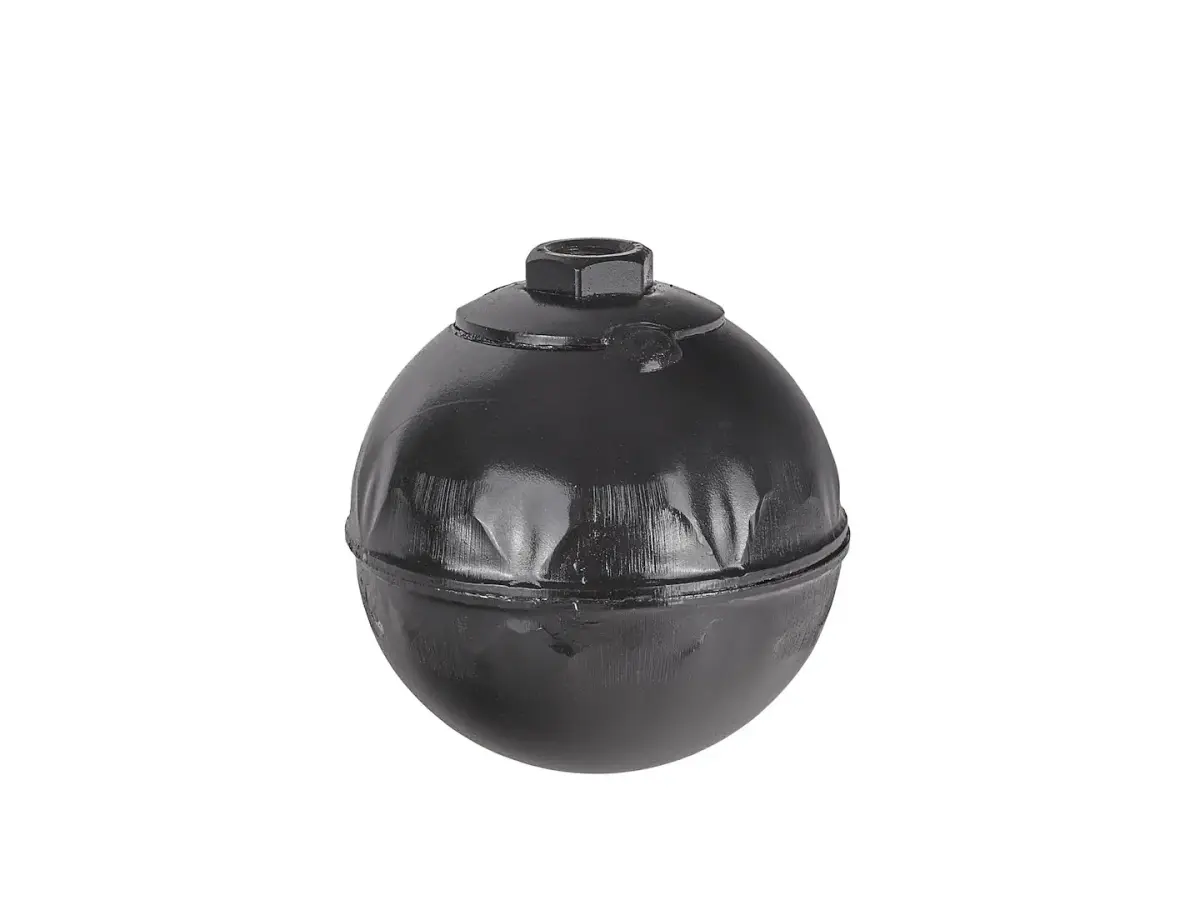 Skursteņslauķa bumba ar M12 uzgriezni, 1,3 kg, Ø 80 mm