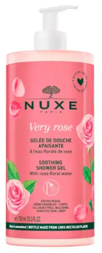 NUXE Soothing Shower Gel Very Rose 750 Ml