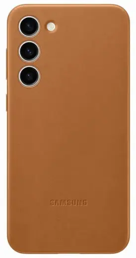 EF-VS916LAE Samsung Leather Cover for Galaxy S23+ Camel (Damage Package)