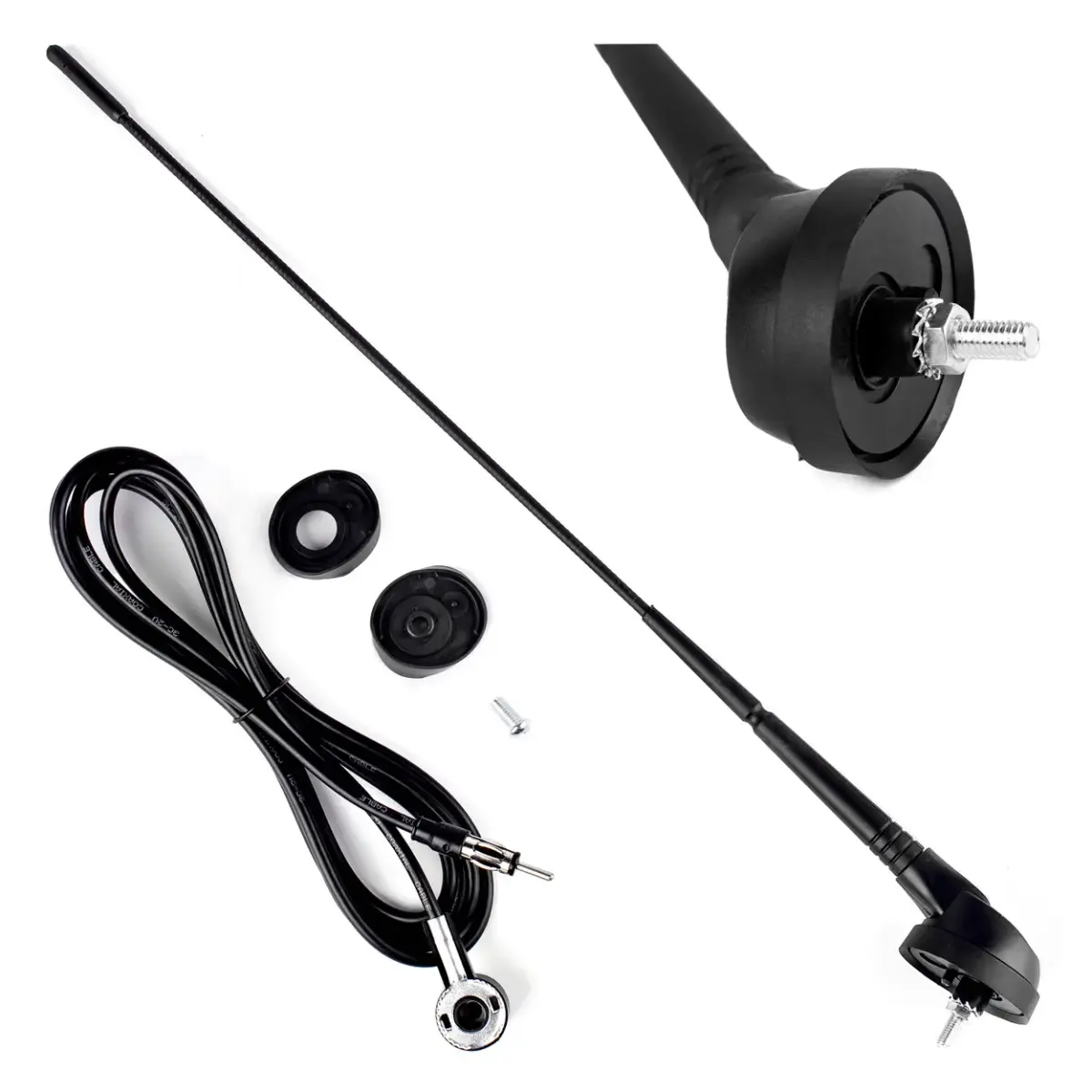 Car antenna 40 cm ANT06 AMIO-01297