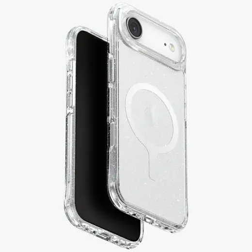 UNIQ LifePro Xtreme telefona dėklas su stovu ir MagSafe funkcija, skirtas iPhone 17 Air, skaidrus