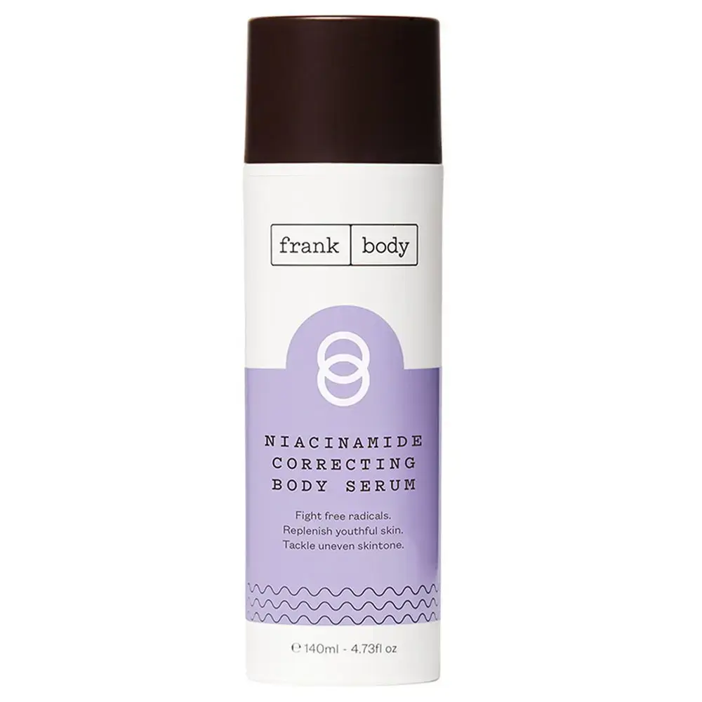 Frank Body , Niacinamide Correcting, Smoothing AND Evening, Body Serum, Daily, 140 ml
