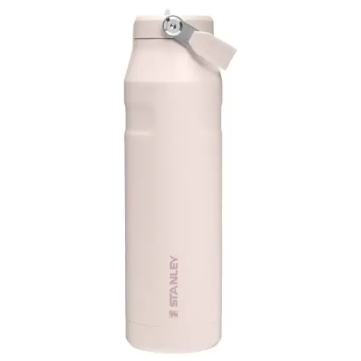 Õlekõrrega termospudel The IceFlow Bottle Flip Straw 2.0 1.06L heleroosa