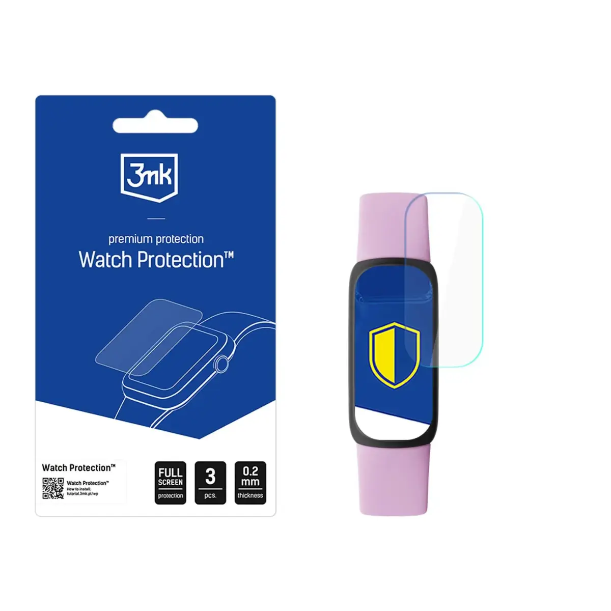 3mk Protection screen protector film for Fitbit Inspire 3