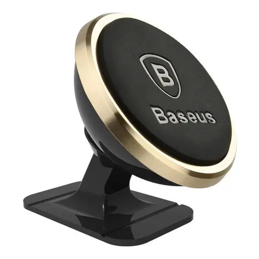 Baseus 360Âº magnetic cockpit car holder (Overseas Edition) - gold