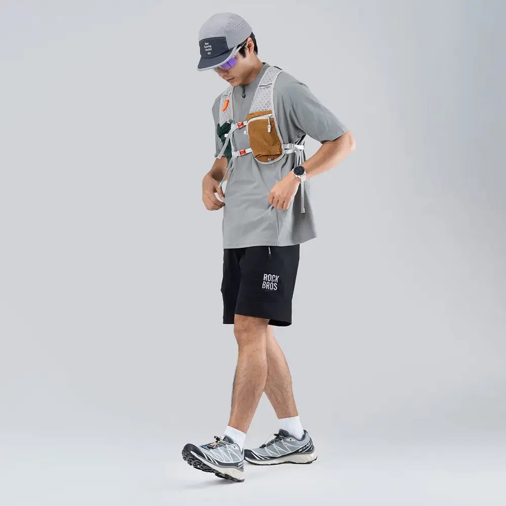 Rockbros YDDK015 shorts with belt size XL - black