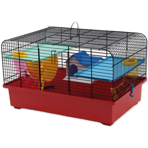 Cage : Placek Cage CH 1, black+red, 49*32.5*29cm