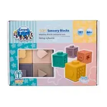 Soft Sensory Blocks - Soft sensory play blocks.