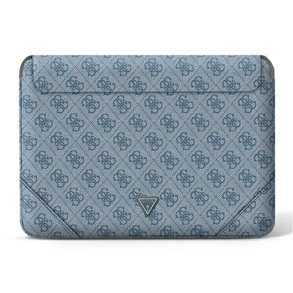 Oriģinālais GUESS klēpjdatora maciņš 4G Uptown Triangle Logo GUCS14P4TB 13|14 collas zils