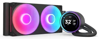 NZXT Kraken Elite 280 RGB - processor liquid cooling system - with LCD display