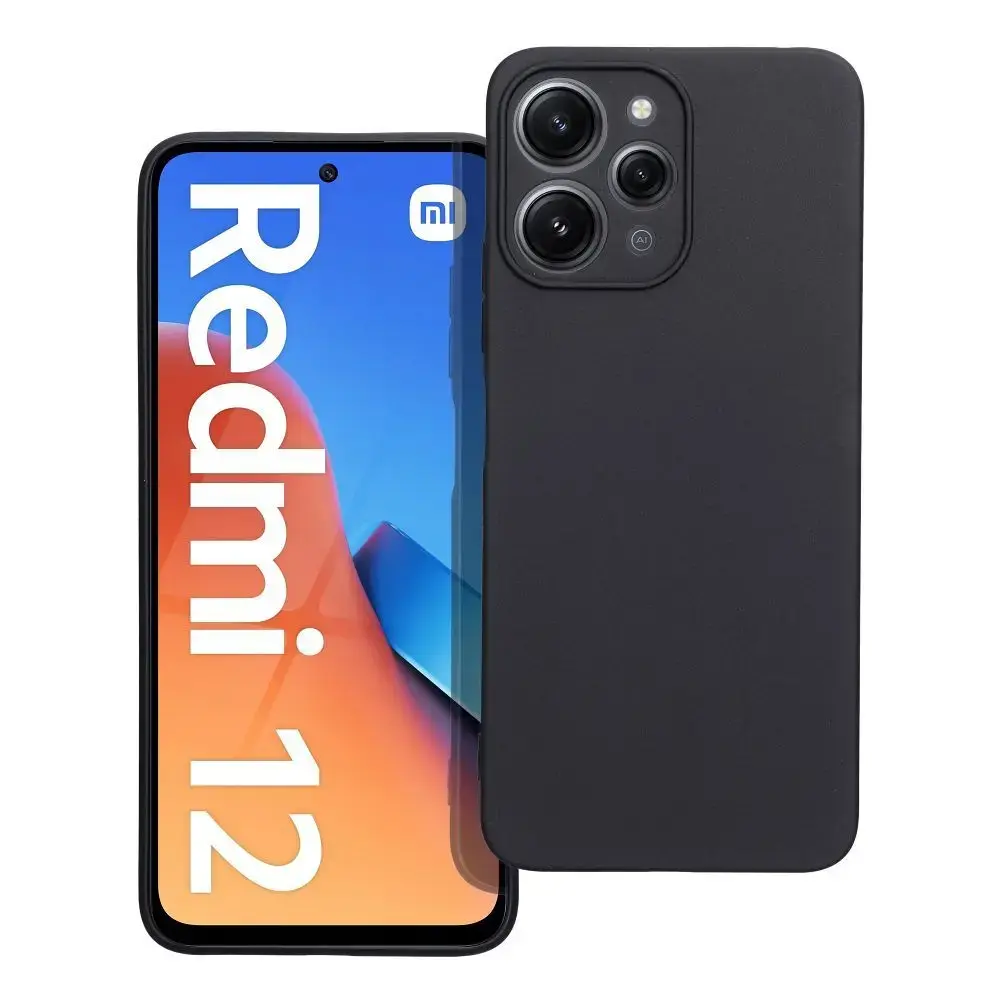 MATT case for XIAOMI Redmi 12 4G / Redmi 12 5G black