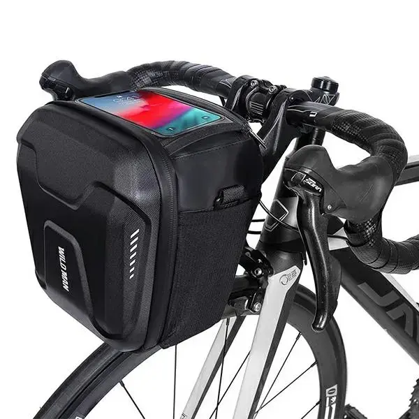 Torba na ramę roweru WILDMAN GS9 uchwyt rowerowy czarna|black