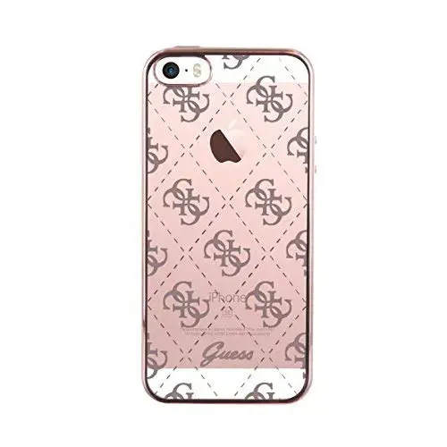 GUHCPSETR4GRG Guess 4G TPU Case Rose Gold for iPhone 5|5S|SE