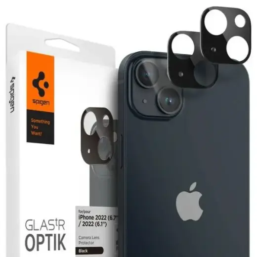 Spigen Optik.Tr Camera iPhone 14/14 Plus Lens 2pcs black AGL05274