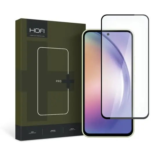 HOFI GLASS PRO+ RŪDĪTS STIKLS GALAXY A54 5G MELNS