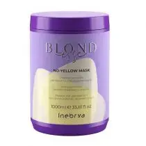 Inebrya | Blondesse - No Yellow Anti-yellow Mask Toning, Hydrating, Illuminating, For Blonde, Bleached Or Grey Hair - 1000 Ml.