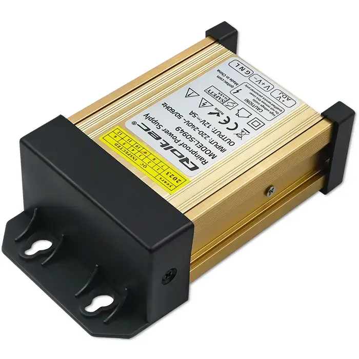 Qoltec LED Driver IP45 60W | 12V | 5A | Waterproof