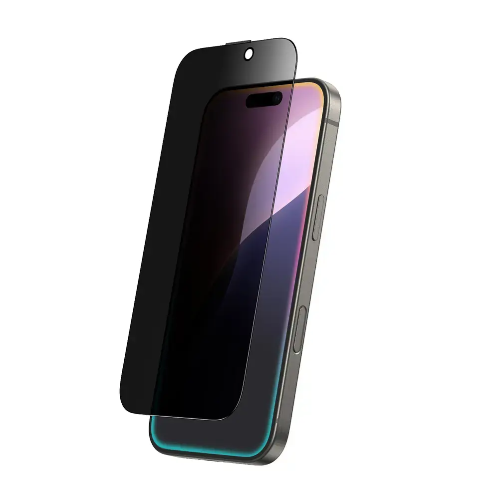 AmazingThing Titan Privacy Glass Privacy Tempered Glass for iPhone 16 Pro