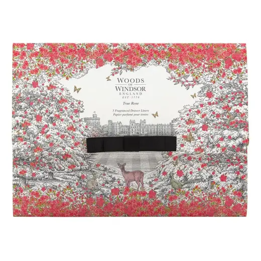 Woods Of Windsor, True Rose, Rose, Wardrobe Freshener, 5 pcs pcs