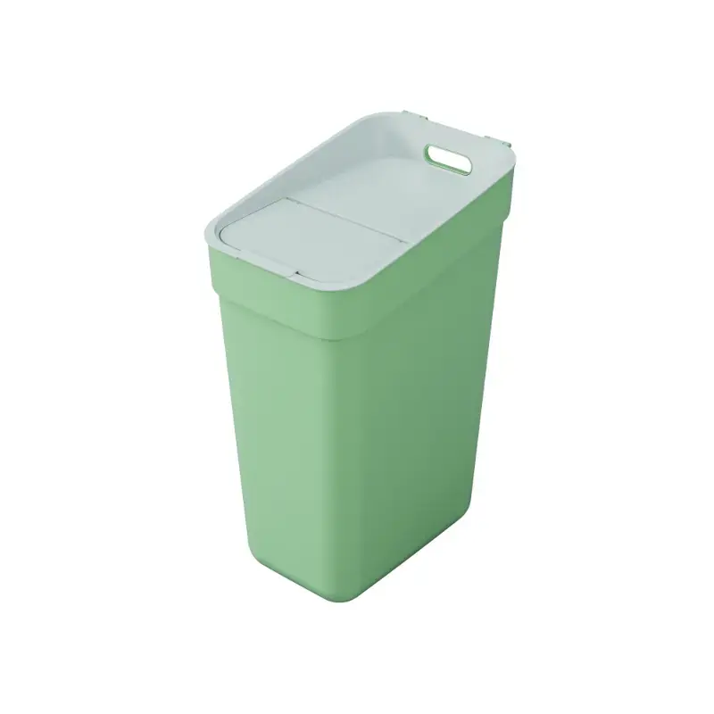Atkritumu tvertne Ready To Collect 30L zaļa/gaiši pelēka