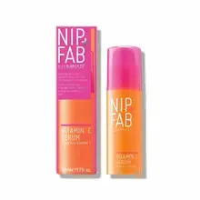 Nip + Fab Vitamin C Fix Serum for Face with Carrot Oil and Acai Berry Extract, Antioxidant for Skin Brightening and Toning, 1.7 Fl Oz