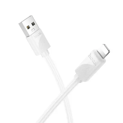 Hoco X114 data transfer and charging cable | USB-A to Lightning | 12W | 1m | white