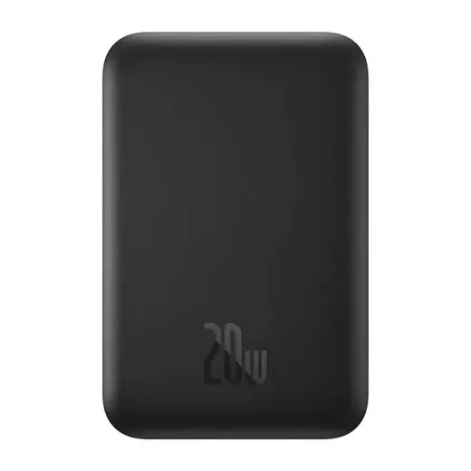 Baseus Magnetic Mini ārējais akumulators (powerbank) | 6000 mAh | 20W | USB-C, MagSafe | melns