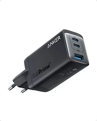 735 GaN III Prime 2xUSB -C 65W USB-A 22.5W blac