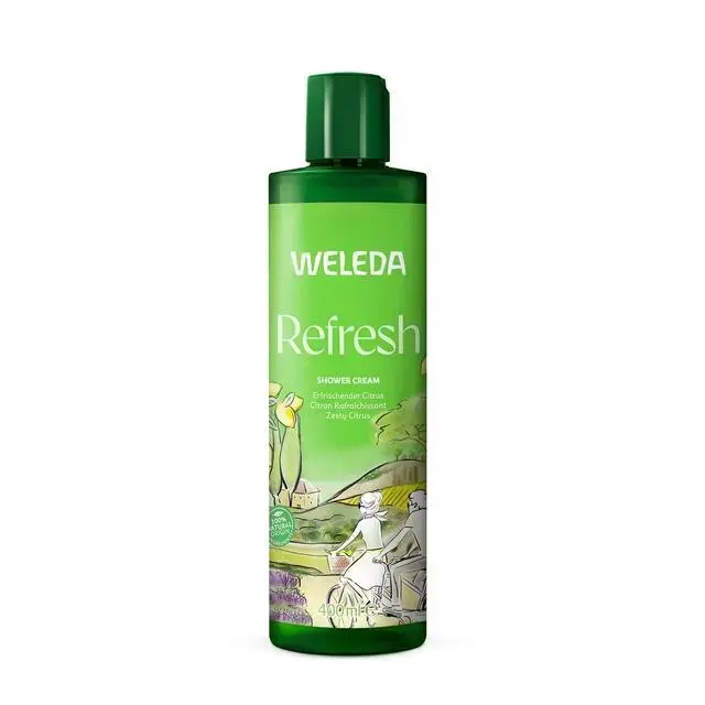 Weleda Refresh - Citrus Creamy Body Wash - 400ml in Clear