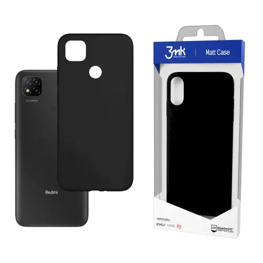 Xiaomi Redmi 9C - 3mk Matt Case black