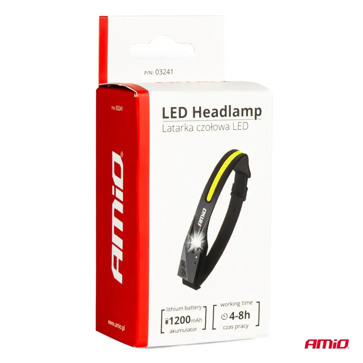 Rechargable LED Headlamp XPE+COB 1200mAh LH05