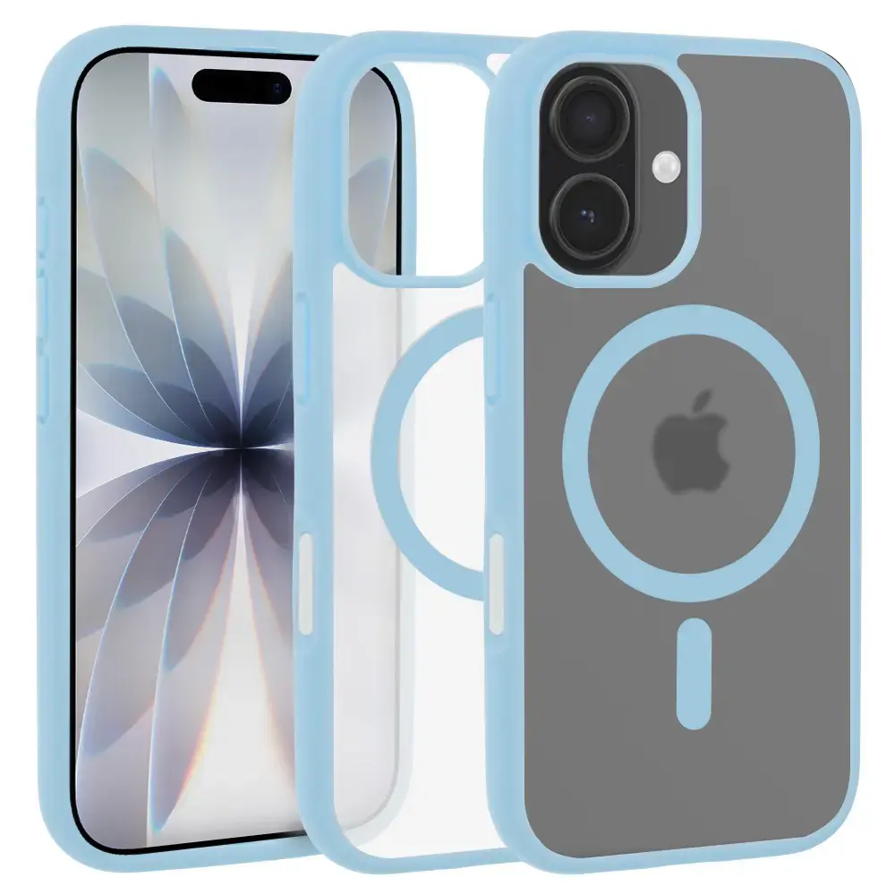 Liavec Soft maciņš telefonam iPhone 17 zils