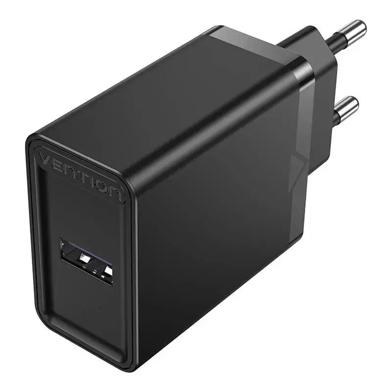 Vention FACB0-EU tīkla lādētājs | 22.5W | USB-A | melns