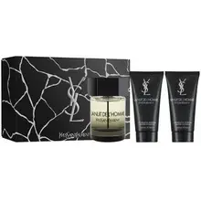 La Nuit L´Homme Dárková sada EDT 100 ml a sprchový gel 2 x 50 ml
