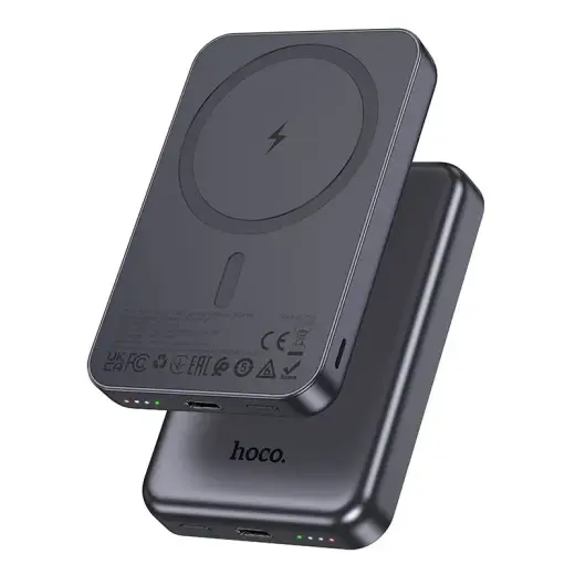Hoco J160 išorinė baterija (powerbank) | 5 000 mAh | 5W | MagSafe | pilkas