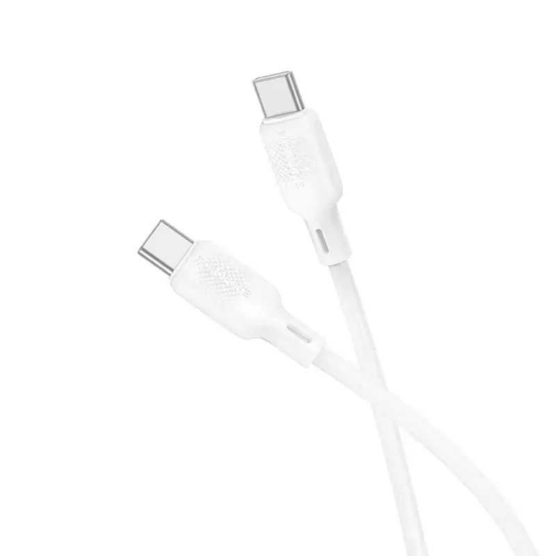Borofone BX113 Lenny data transfer and charging cable | USB-C to USB-C | 60W | 1m | white