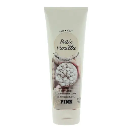 Victoria's Secret, Pink Basic Vanilla, Hydrating, Body Lotion, 236 ml