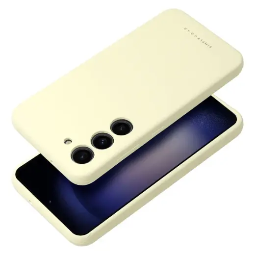 ROAR Cloud Skin telefono dėklas Samsung Galaxy S25 (S931) geltonas