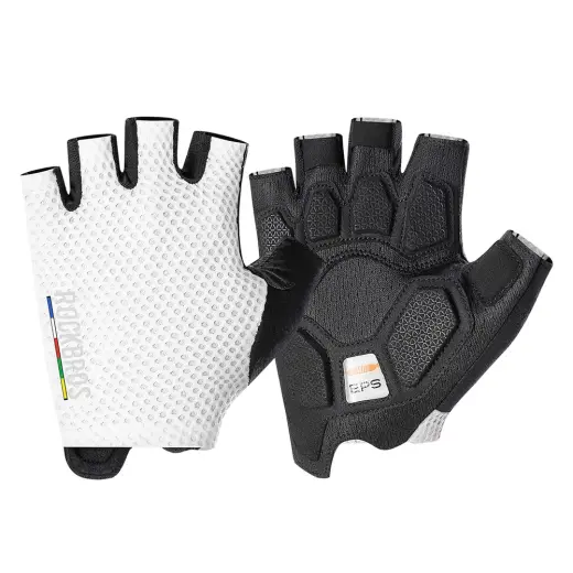 Rockbros TLS004 ROAD TO SKY Short Shock Absorbing Cycling Gloves S - White
