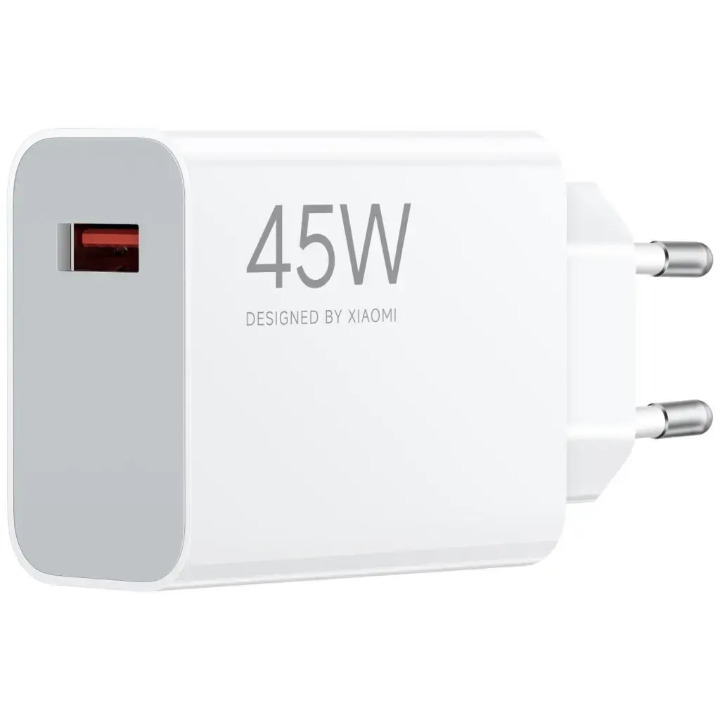Xiaomi MDY-17-EF USB-A 45W Travel Charger + Data Cable USB-C 6A White (Bulk)